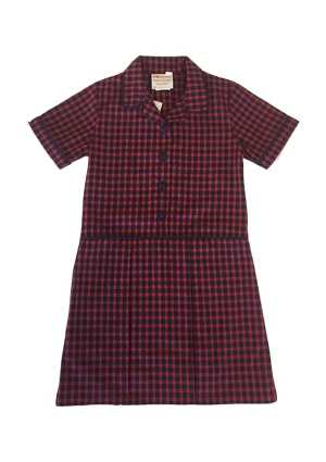 Westminster Christian Sch. Summer Tunic Navy/Red